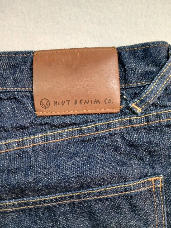 hiut jean шорты красный кнопка сделано в Уэльсе - Изображение 4 из 4