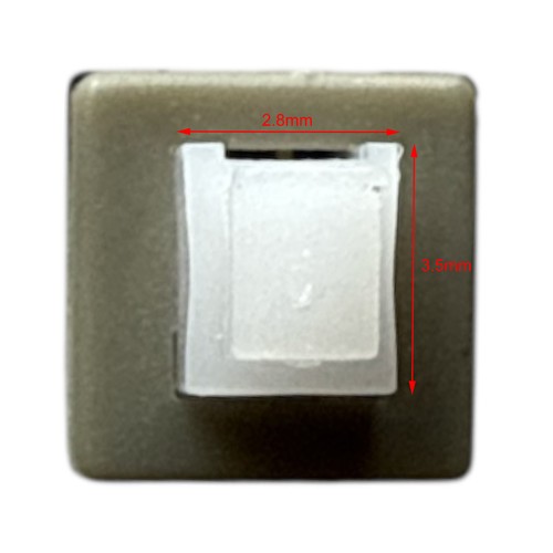 Micro 5.8x5.8mm tiny non-momentary 6-Pin tactile push button on off switch 20pcs - Picture 4 of 9