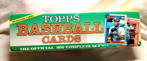 1990 Topps Baseball Official Complete Set Factory Sealed Box 792 Cards