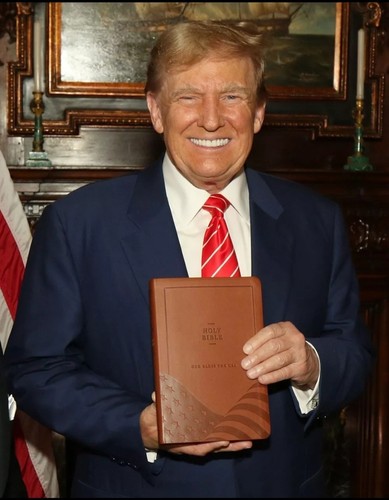 God Bless The USA Bible President Donald Trump Bible Lee Greenwood