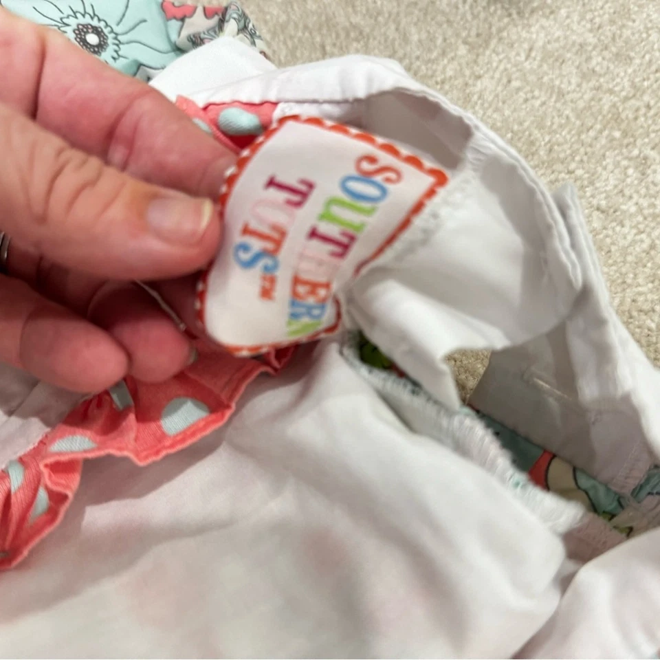 Niñas Southern Tots, Vestido Floral Niños con Corpiño Bordado, Talla 6 Foto 4 de 4