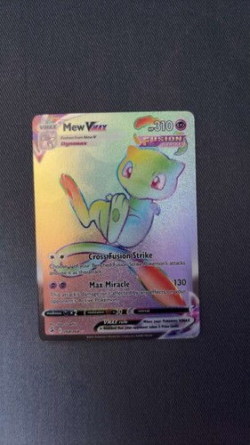 Pokemon TCG Mew VMAX - Rainbow