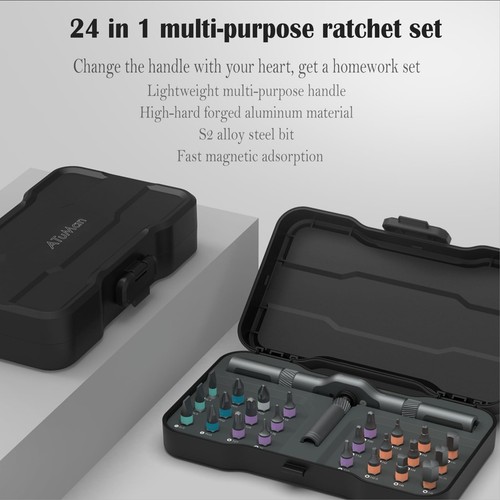 24 in 1 Magnet Schraubendreher Set Präzisionsschraubendreher Mini abnehmbar selbst wie... - Bild 4 von 7