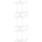  6 Rolls Toilettenpapier Handtuchhalter Tür Zurück Gewebehalter Küche Badezimmer