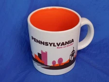 DUNKIN DONUTS PENNSYLVANIA Runs on Dunkin 12oz Ceramic Coffee Mug 2013