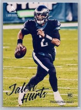 Jalen Hurts 2020 Luminance #210 Rookie