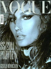 VOGUE Magazine Italia December 2010 GISELE BUNDCHEN Eniko Mihalik KATE MOSS New