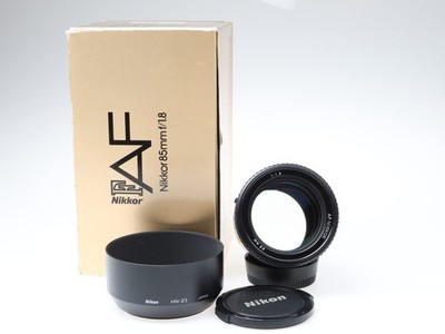 Nikon AF Nikkor 85mm f1.8 Objektiv Lens 98411