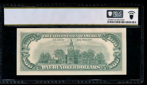 AC 1969C $100 FRN New York PCGS 65 PPQ Fr 2166-B - Picture 2 of 2