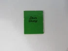 Vintage Barbie Doll Accessory 1961-63 DEAR DIARY for Sweet Deams #973 - Green