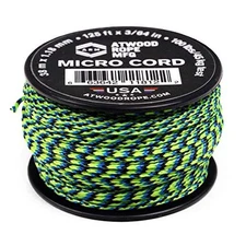Atwood Rope MFG Tactical Micro Utility Cord 1.18mm X 125ft (Aquatica)
