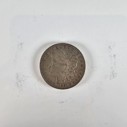 1921-D Morgan Silver Dollar 90% USA Silver $1 Coin - Picture 1 of 6