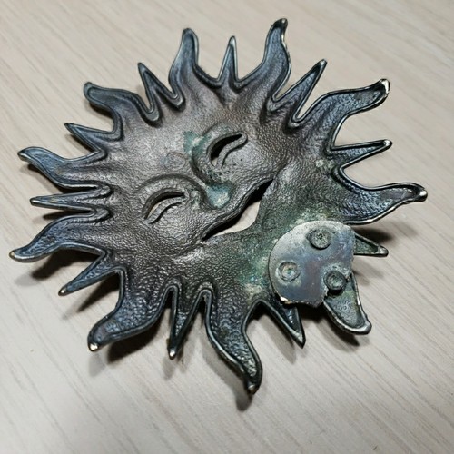 Smiling SUN Teelicht Kerzenhalter Gold Antik Metall - Just The Sun - TEILE!! - Bild 5 von 13