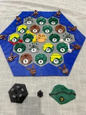 Settlers of Catan Custom Made 3D Printed Base Board Game Complete With Magnets!