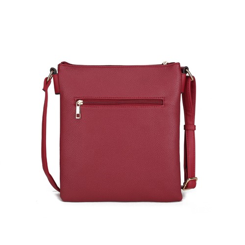 MKF Collection Crossbody bag for women Vegan leather Crossover Designer messe... - Picture 6 of 7