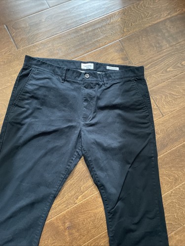 Pantalone uomo Goodfellow & Co Hennepin chino nero slim fit 38x32 misura 38x32 CH5 - Foto 2 di 20