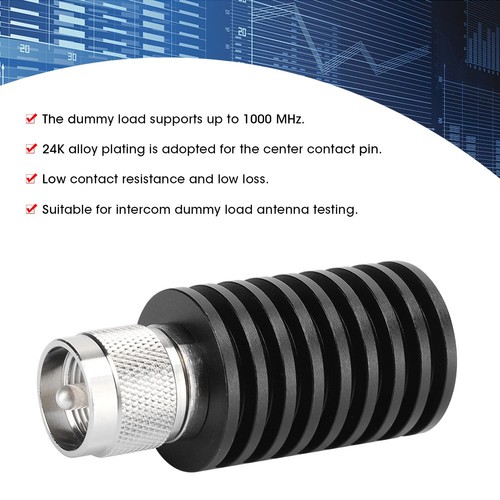 ′(Typ M) Antena obciążeniowa DL 30 A DC 1 GHz 15 W 50 Ohm - Zdjęcie 6 z 12