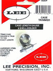 LEE 90162 45 ACP CASE LENGTH GAUGE & SHELL HOLDER - NEW & FREE FAST SHIPPING