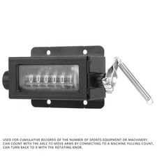 Workshop Counter Modules Industrial Counter 6 Digit 1:1 Accessories Black