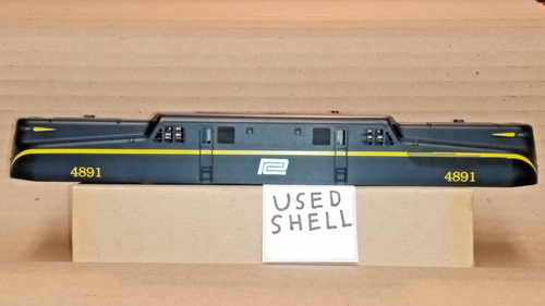GG1 SHELL PENN CENTRAL # 4891 IN BLACK COLOR BY IHC / MEHANO FACTORY USED - Bild 1 von 9