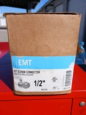 Halex (Case of 30 Packs) 5-Pack 1/2" EMT Set-Screw Connectors