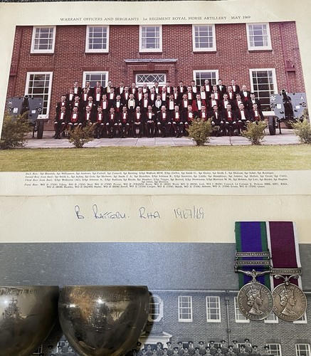 British War Medals CSM South Arabia And LSGC RHA Royal Horse Artillery - Picture 2 of 17