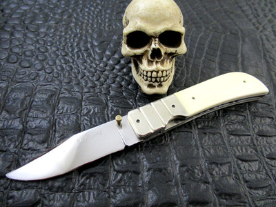 WR Hurt Custom Knives INCREDIBLE VINTAGE VERY RARE COLLECTABLE Liner Lock FOLDER