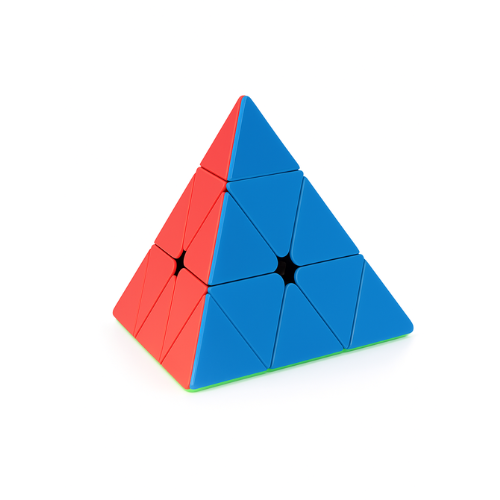 Pyramid Cube 3x3 – Triangle Magic Puzzle Cube Brain Teaser for Kids & Adults - Picture 1 of 1