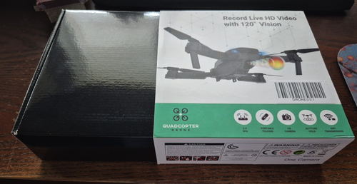 Drone Quadcopter New In Box WIFI Camera Live HD Video 120 degree vision - Picture 6 of 8