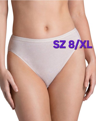 Talla 8 Fruit of the Loom FIRMA HI-CUTS Para mujeres 6PK Azul Marino Asst 100% Algodón + Regalo - Imagen 1 de 8