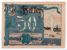 1920 Austria Alchach Notgeld 50 Heller Note (2663)