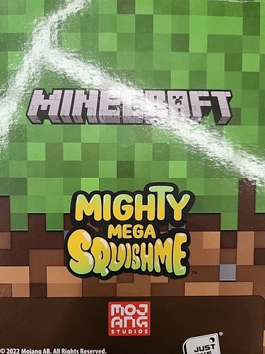 Minecraft Mighty Mega Squishme (Creeper) NEW FREE SHIPPING! - Picture 5 of 9