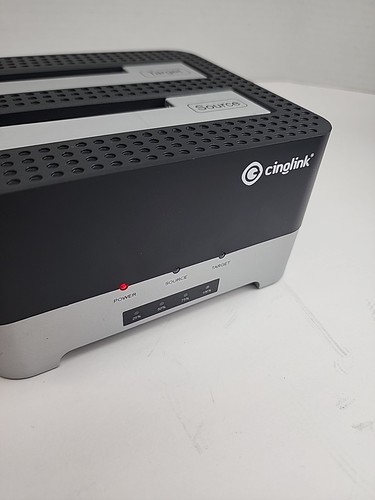 Clone Dock HDD duplicator Disk Drive Hard Reader SATA Docking... - Picture 6 of 7