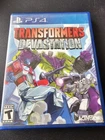Transformers: Devastation (Sony PlayStation 4, 2015)