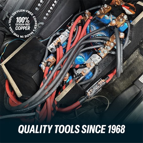 TEMCo Calibre 4 AWG 250 pies Negro Flexible Cobre EE. UU. Cable de Soldadura Cable de Batería - Imagen 8 de 9