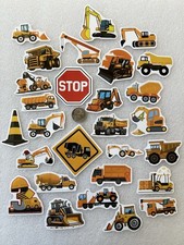 Trucks Construction Vehicles And More Stickers 25 