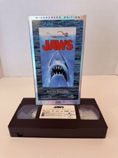 Jaws (VHS, 1997) Steven Spielberg Letterbox Horror Film. Special Collectors Ed.