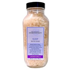 Bath Body Works Aromatherapy Sleep Lavender Vanilla Bath Soak Rare Glass Jar
