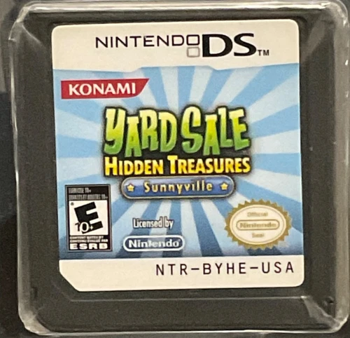 Yard Sale Hidden Treasures: Sunnyville (Nintendo DS, 2010)