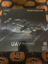 NEW DMES L4+ Skyseeker Drone w/ 4K HD Camera - GPS & FPV Aerial Quadcopter - P19