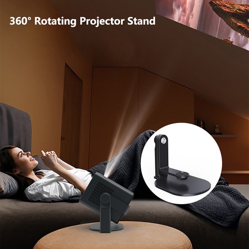 Projector Stand Desktop Mount Adjustable 360° Rotation Holder Stand For Bedside - Photo 5/14