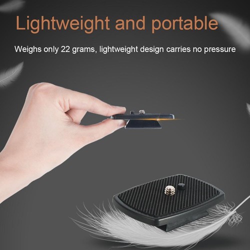 1stk Universal Schnellwechselplatte Adapter für Kamerastativ Unterstützung ✄ - Bild 5 von 10