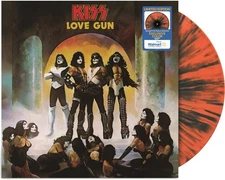 Kiss - Love Gun [Tangerine/Aqua Splatter LP] [New Vinyl LP]