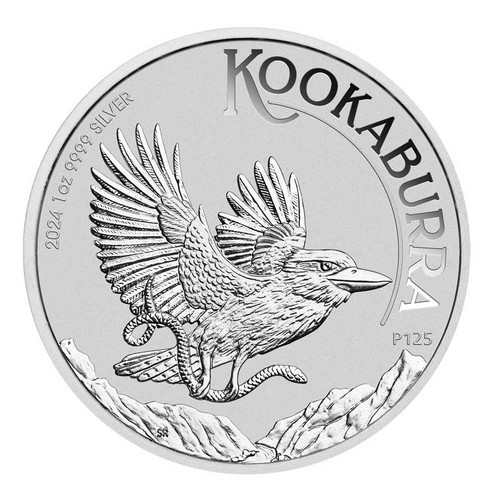 2024 $1 Australian Silver Kookaburra 1 oz .9999 Fine BU - Picture 1 of 3