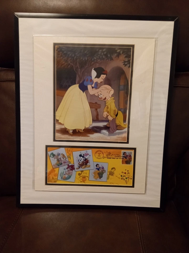 Snow White & Dopey USPS First Day Of Issue Photo/Cover Disney Celebration 2005 - Image 2 of 4
