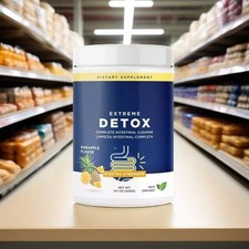 Bella All Natural Extreme Detox Powder - Pineapple Flavor 14.1 OZ 400G