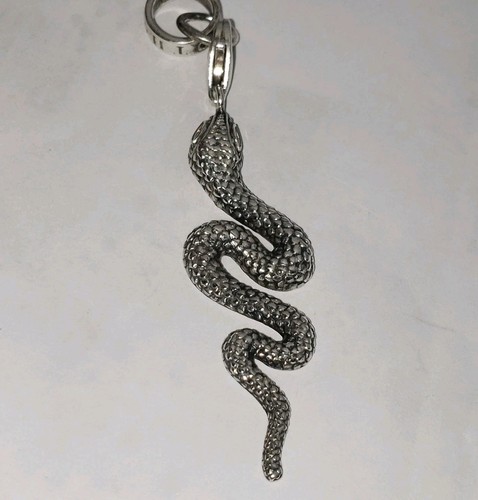 Genuino Thomas Sabo Vintage Rebel at Heart Plata 925 Serpiente Colgante PVP £128 Raro - Imagen 2 de 16
