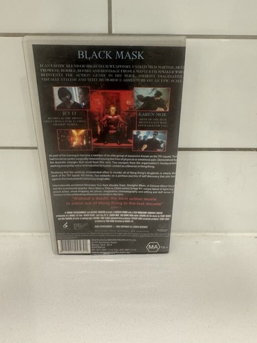 Black Mask (VHS PAL, 1996) - Picture 2 of 4