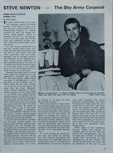 UK mag HEALTH & STRENGTH 1979 Vol. 108 No 7 - STEVE NEWTON/CAROL EVANS - Bild 3 von 4