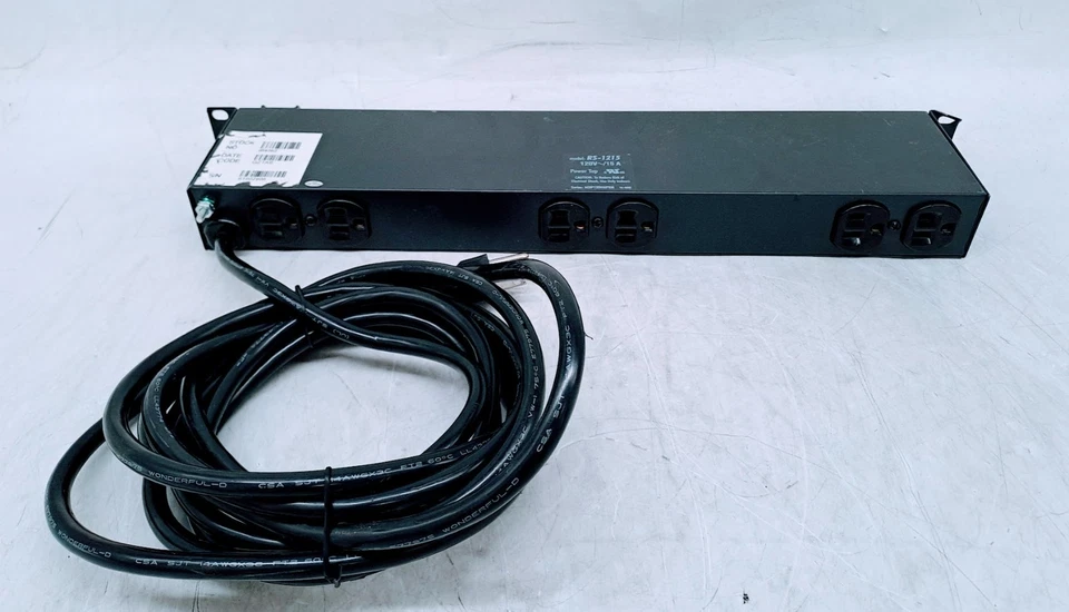 Tripp Lite RS-1215 1U Rack-Mount Power Strip - Image 3 of 4